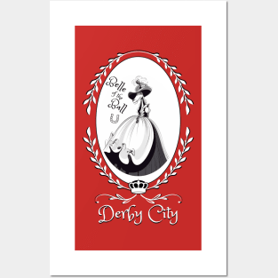 Derby City Collection: Belle of the Ball 4 (Red) Posters and Art